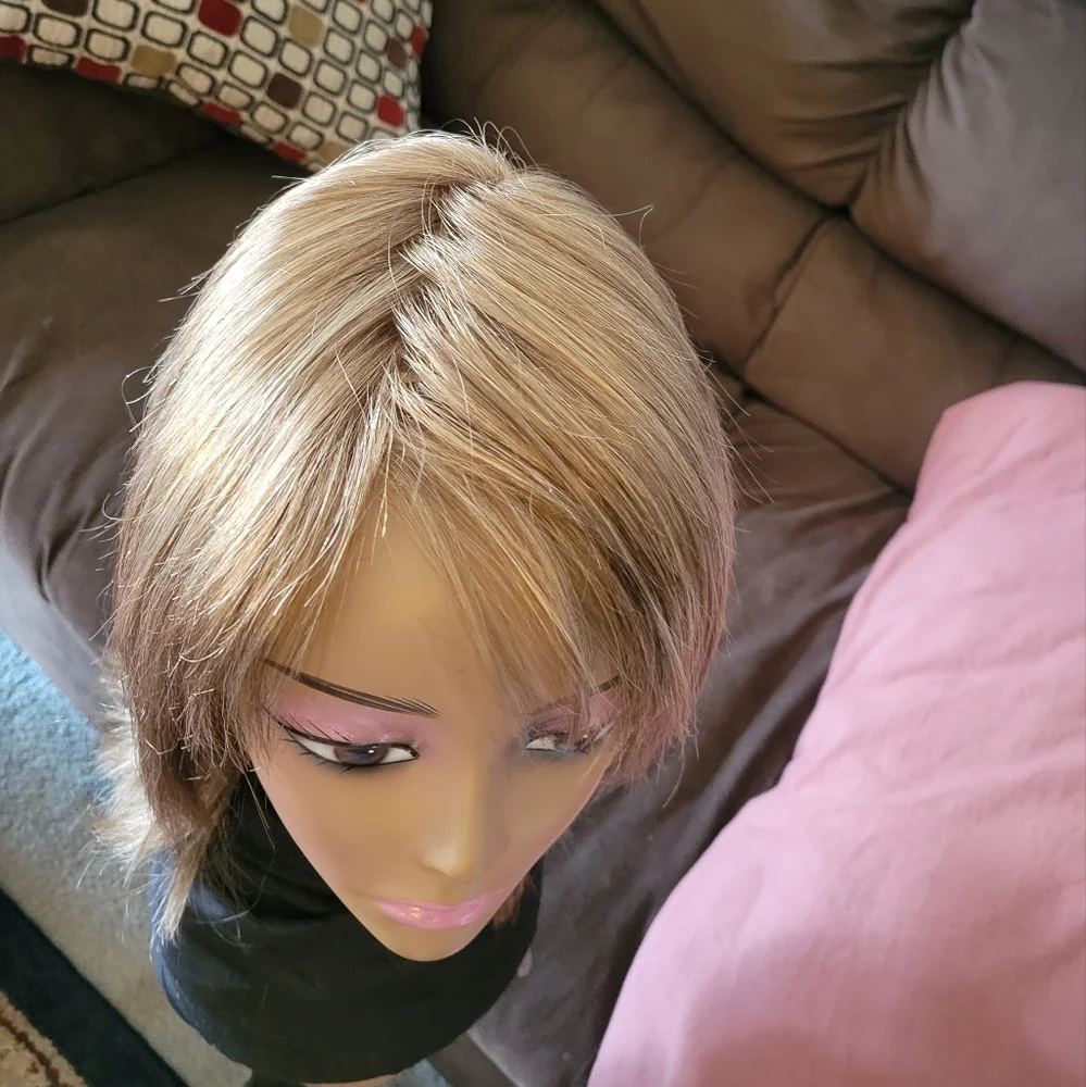 Hunter HT By Tony Of Beverly Wigs In The Color Bamboo! 100% Handtied Luxury Wig! - Picture 5 of 13